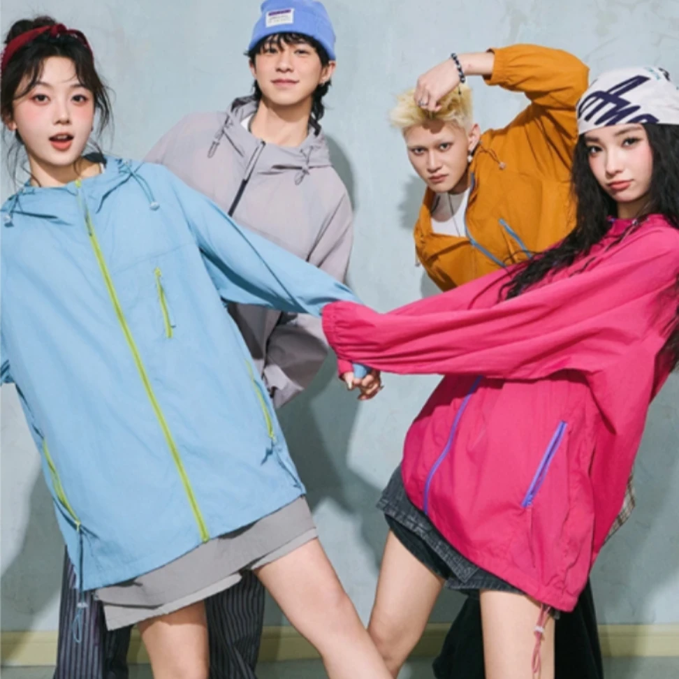 超轻情侣款夏季防晒服凉感透气外套通用防紫外线宽松型
