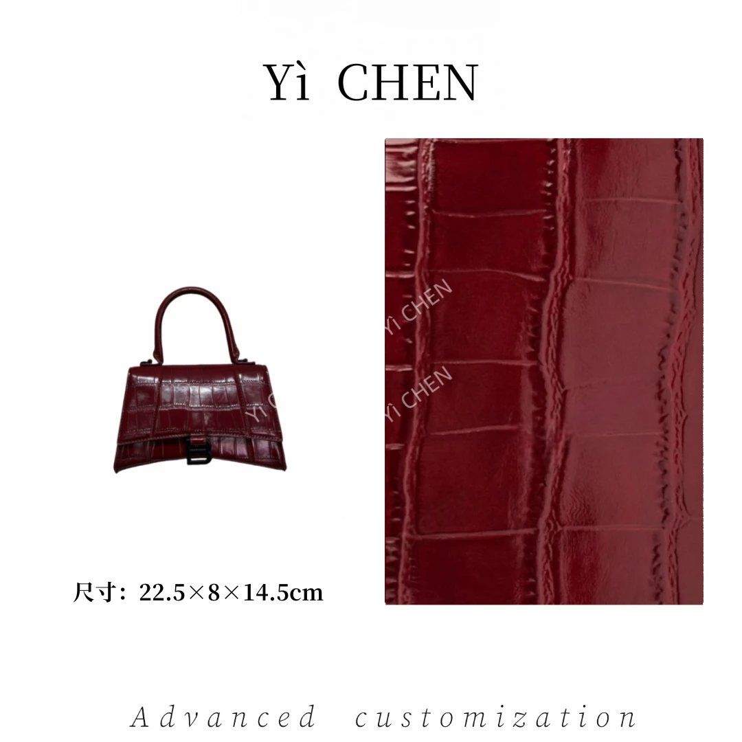 【Yì CHEN】ZT-95018-安可拉红 简约时尚女士新款轻奢单肩斜跨包