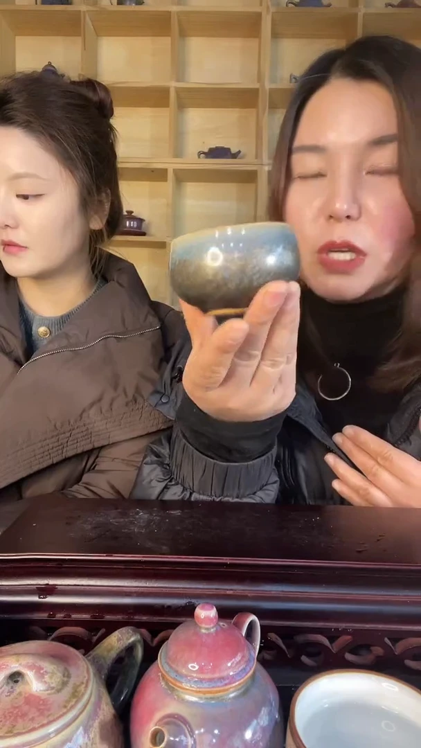 【闪购商品】摆件土魂钧瓷 主人杯微瑕福利