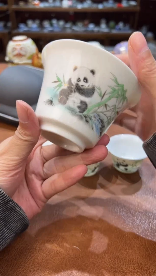 真的很便宜会开片的旅行茶具