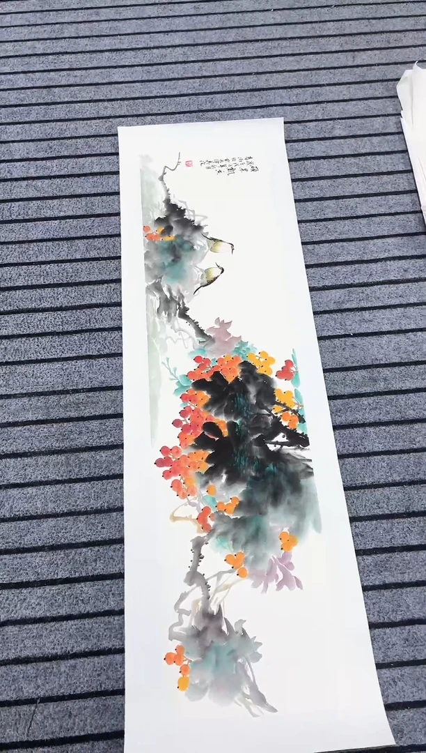 精品国画花鸟作品