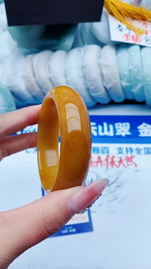 【闪购商品】石英质玉手镯未镶嵌a246-58-59