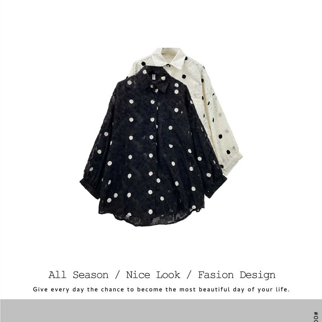 902  欧货潮流时尚拼接双色休闲百搭衬衣长袖  款号#2556