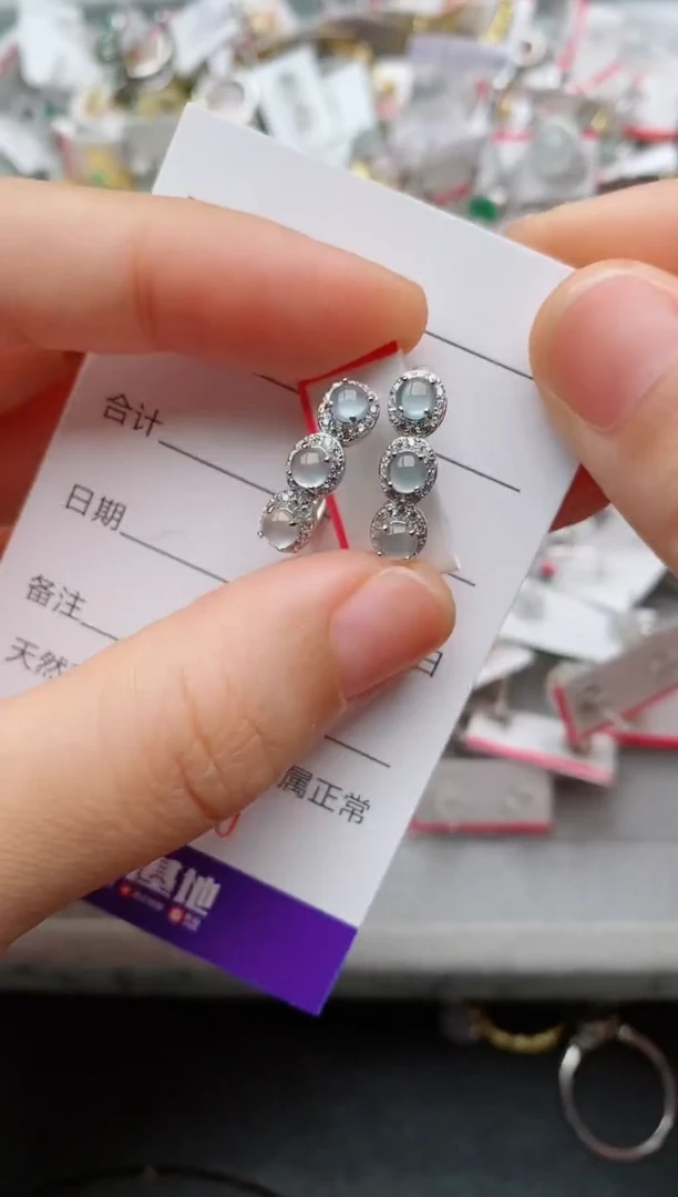 银S925镶嵌戒指翡翠.470