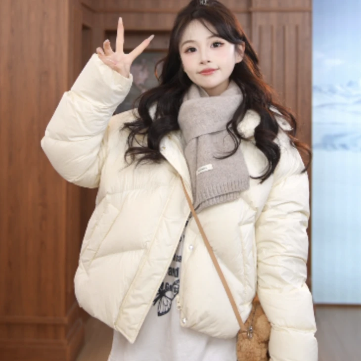 【断码清仓】雪中飞女装爆款零压泡芙宽松小个子羽绒服X40140212