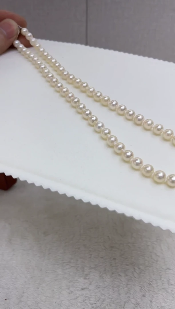 颈饰银S925镶嵌海水珍珠