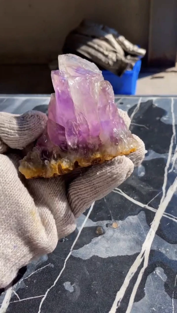 【闪购商品】水晶原石未镶嵌天然紫水晶原石摆件