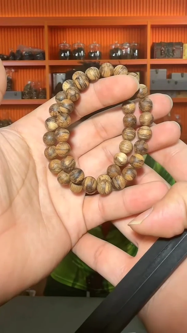 沉香手串285号单圈7g0.9多样性发一