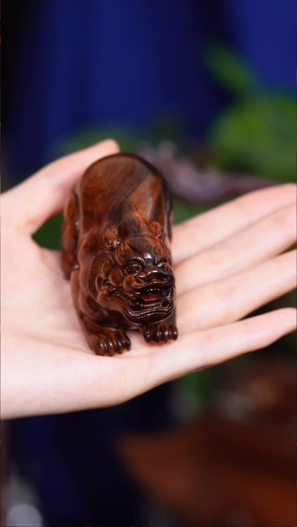 把件黄花梨/降香黄檀老料紫油梨貔貅