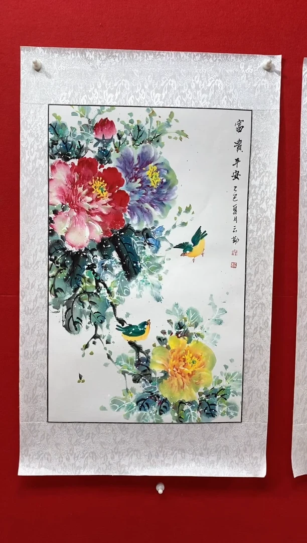 国画国画NYQ杰牛云勤老师作品