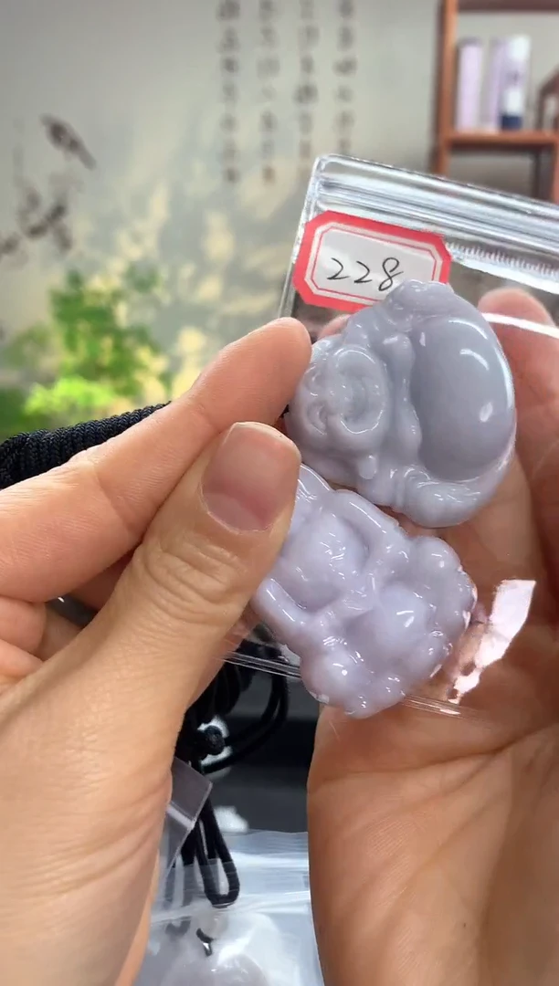 【闪购商品】翡翠颈饰未镶嵌两单228