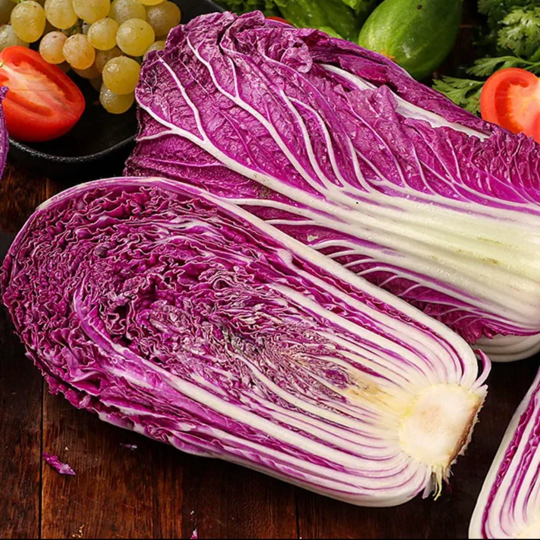 紫色大白菜种子四季播种庭院田地种植农家高产阳台田园蔬菜种籽