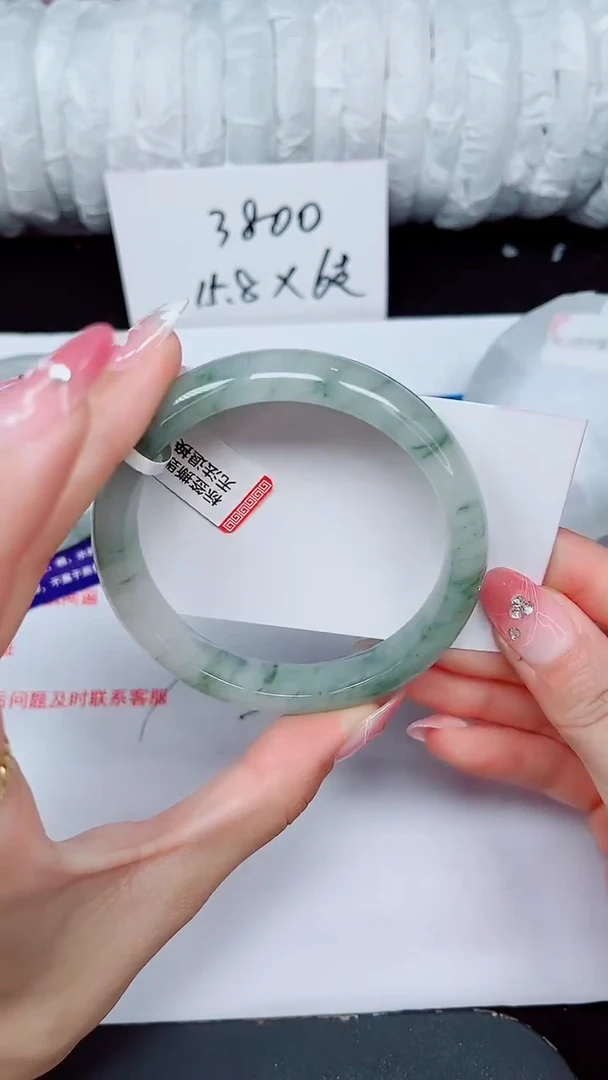未镶嵌手镯石英质玉345-59/60