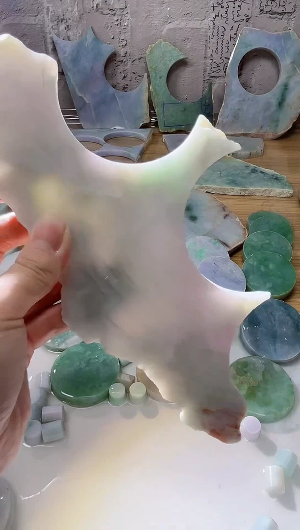 配石翡翠天然翡翠A货147