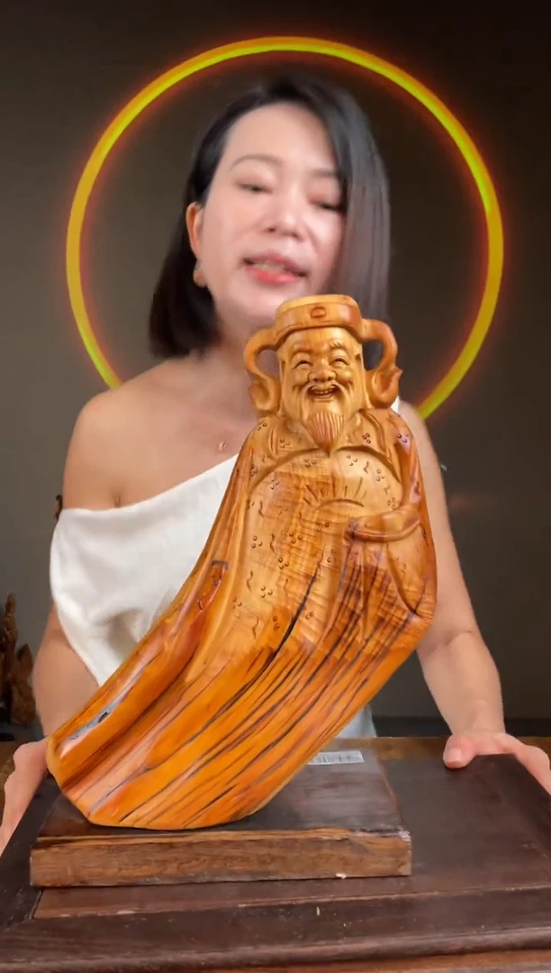 柏木（崖柏）手工摆件,先抢先得! 编号:200