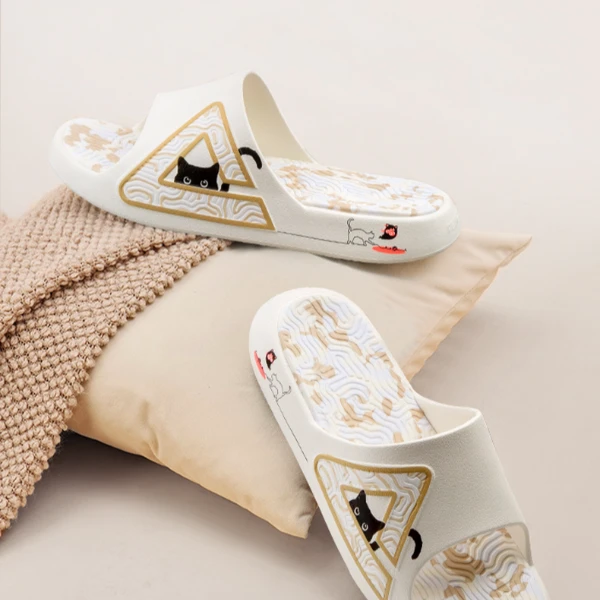 Peak/匹克态极运动拖鞋招财猫ins爆款潮流配色增高软底户外拖鞋