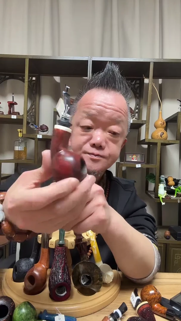 d99纯手工石楠木烟斗