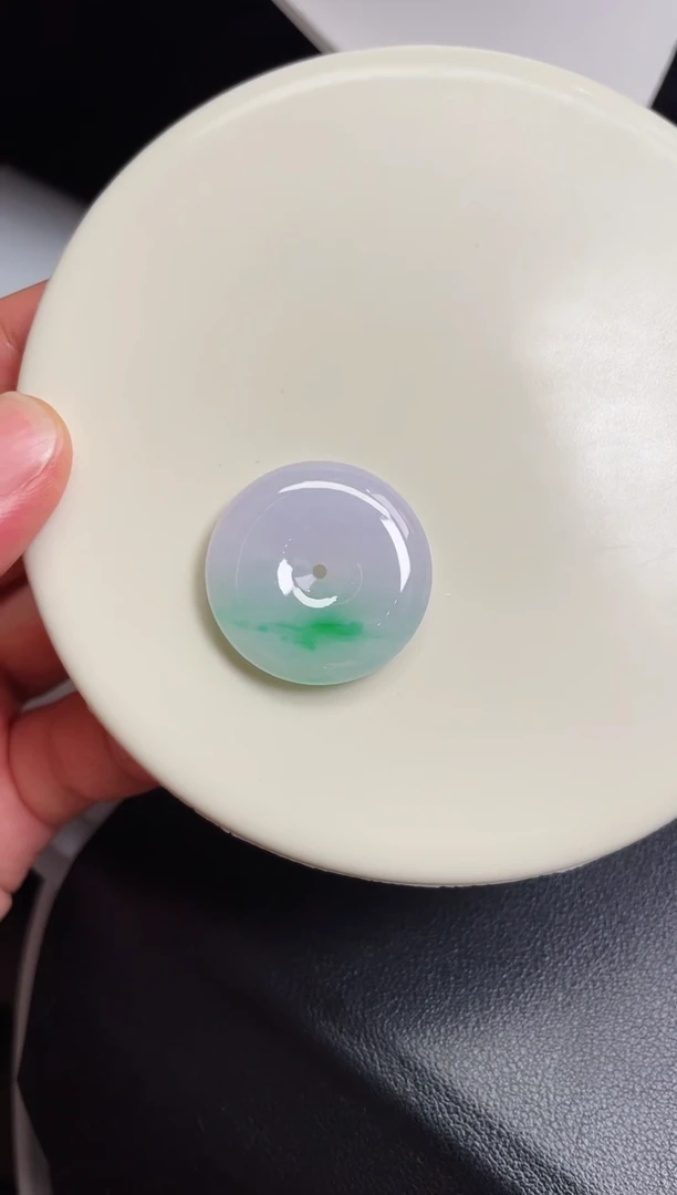 颈饰未镶嵌翡翠【7】平安扣 尺寸 27.8   6mm