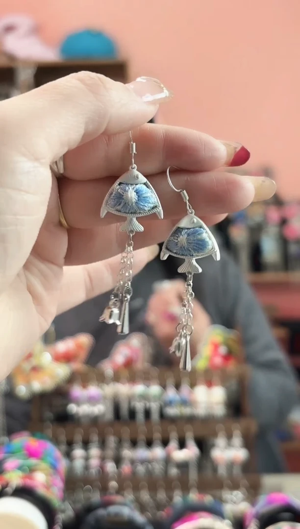 织绣艺枝独绣手工饰品   147