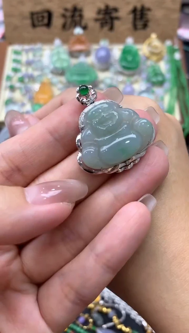 【闪购商品】翡翠颈饰18K金镶嵌209-中国好珍宝