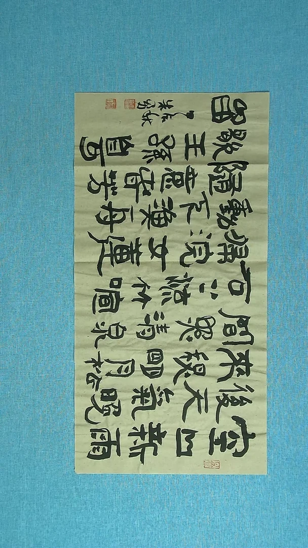 【闪购商品】书法309  安徽朱勇中书协69*34