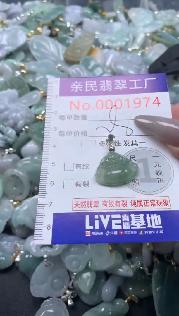 颈饰未镶嵌翡翠1974