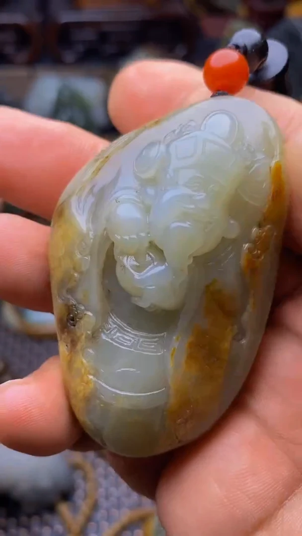 未镶嵌和田玉挂件1