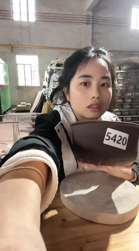 粗砂陶瓷5420瑕疵2.5紫砂锅不带盖