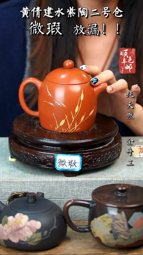 壶黄倩建水紫陶微瑕 24