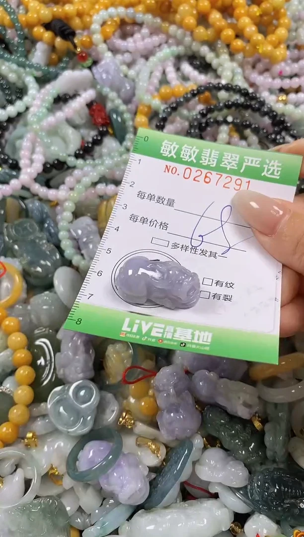 翡翠未镶嵌颈饰闪购0267291