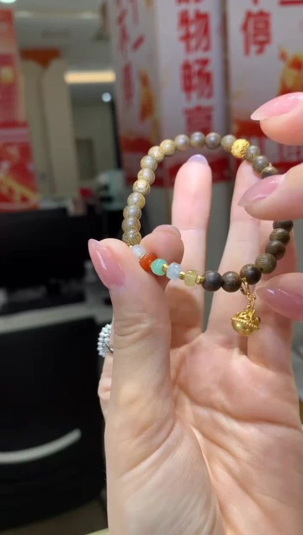 银S925镶嵌手链翡翠|不退不换