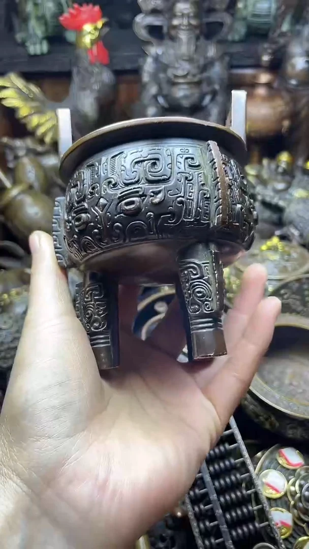 闪购链接，点击下单，有运费险，铜摆件