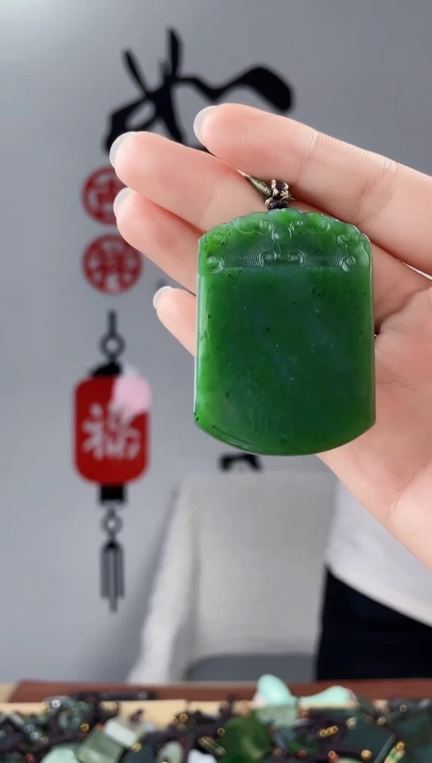 和田玉未镶嵌颈饰拍一发一，多样性发货