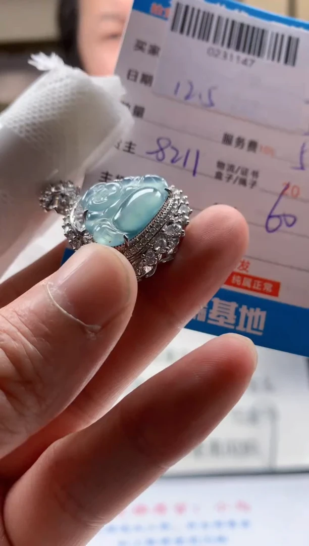 颈饰未镶嵌翡翠天然翡翠A货拍一发一