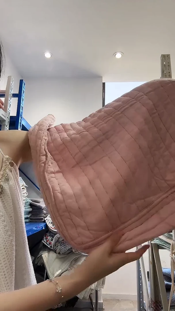 棉棉D16 布袋子粉色