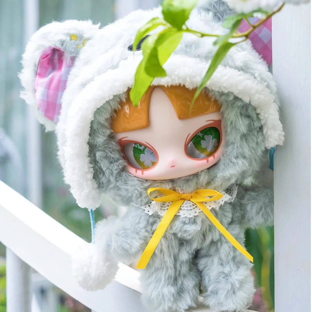 【拆盒】 INN音·过春天系列毛绒盲盒可穿脱式帽子刘海可爱礼物娃娃