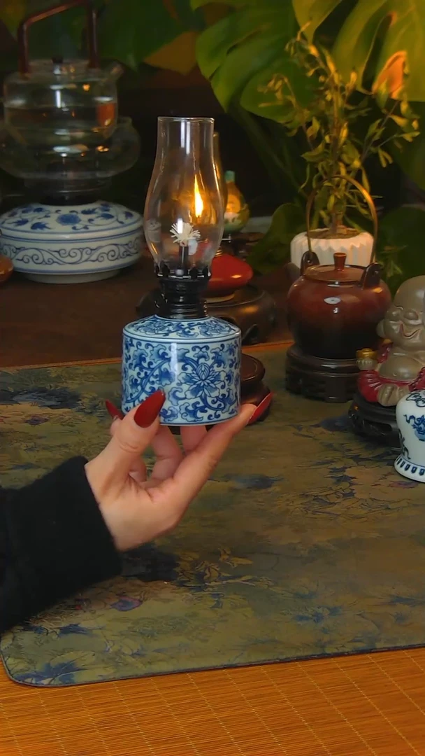 【闪购商品】景德镇陶瓷灯摆件