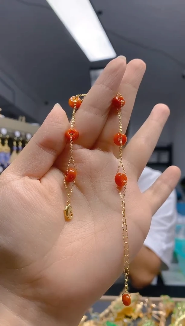 翡翠合金耳饰0232翡翠手链