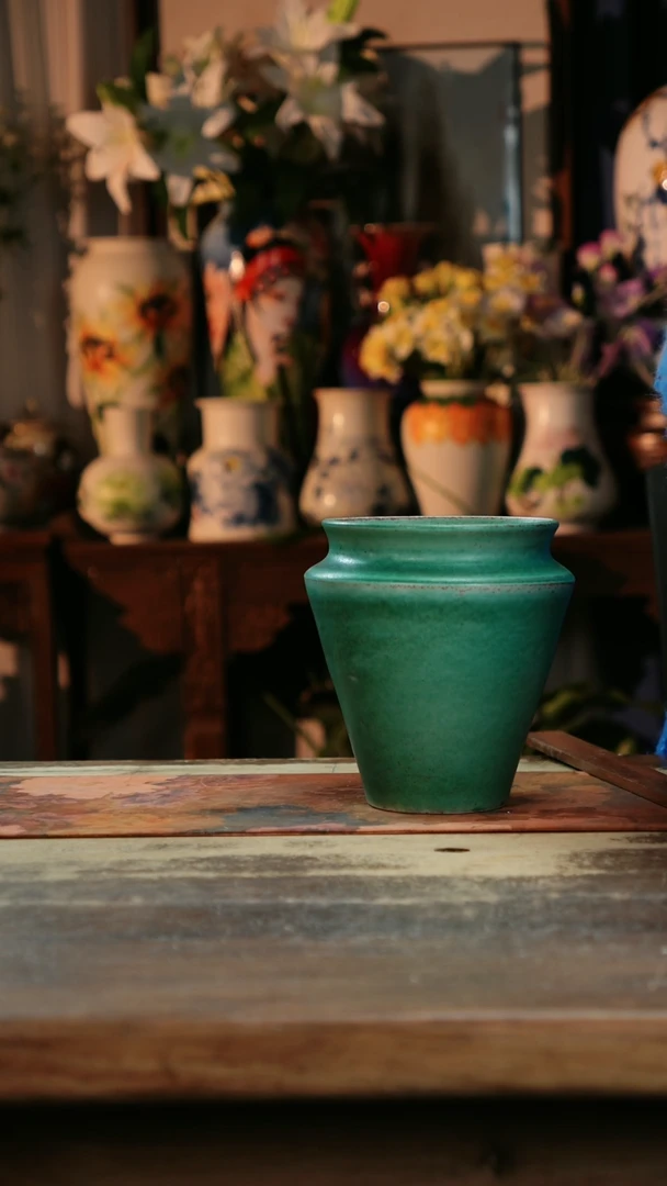 【闪购商品】瓷片景德镇纯手工釉下彩精品花瓶