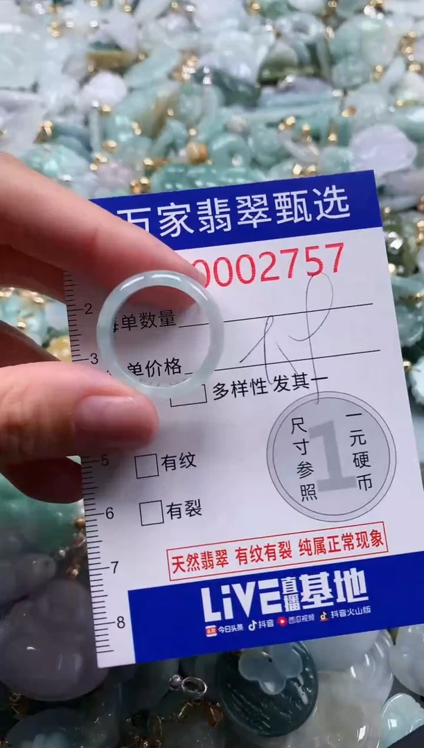 翡翠未镶嵌吊坠(不含链)2757