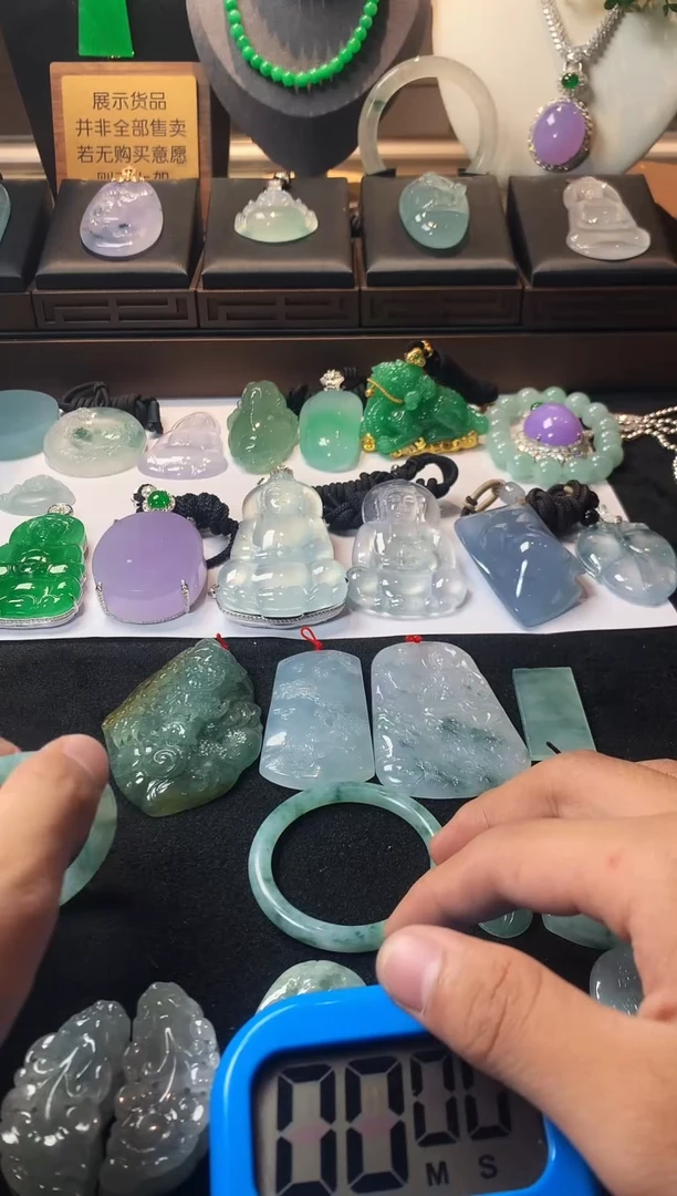 未镶嵌定制翡翠可***～5025毛货不退不换