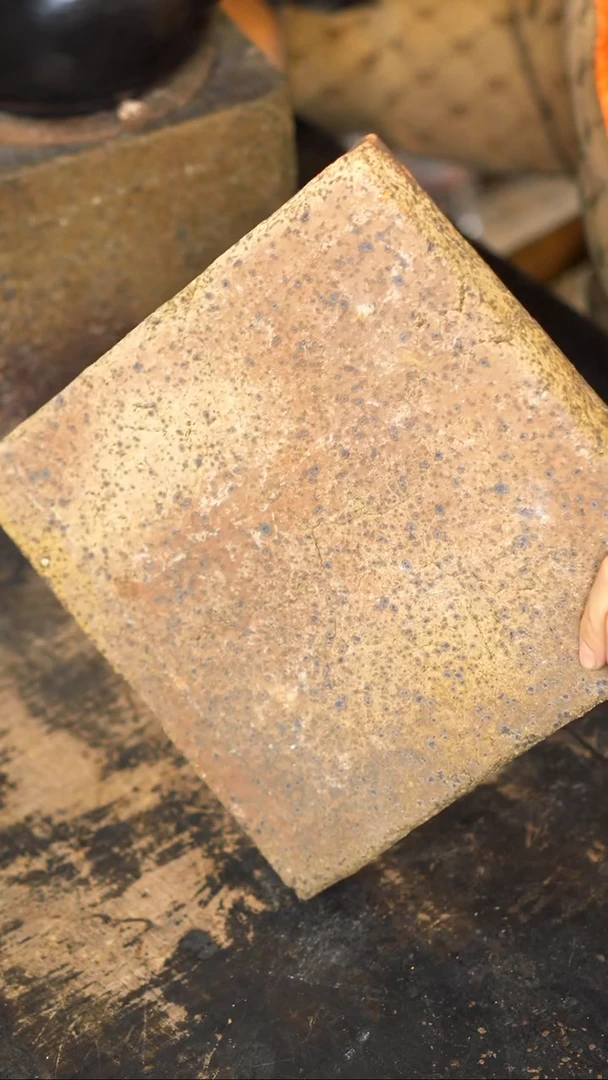 【闪购商品】四方的柴烧垫子复古