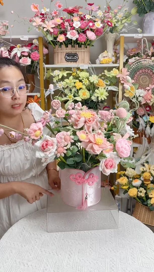 精品毛线花定制款