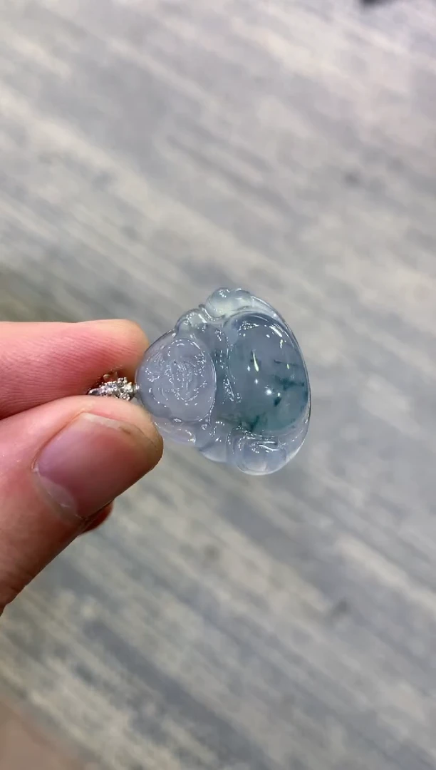 颈饰未镶嵌翡翠天然A货翡翠