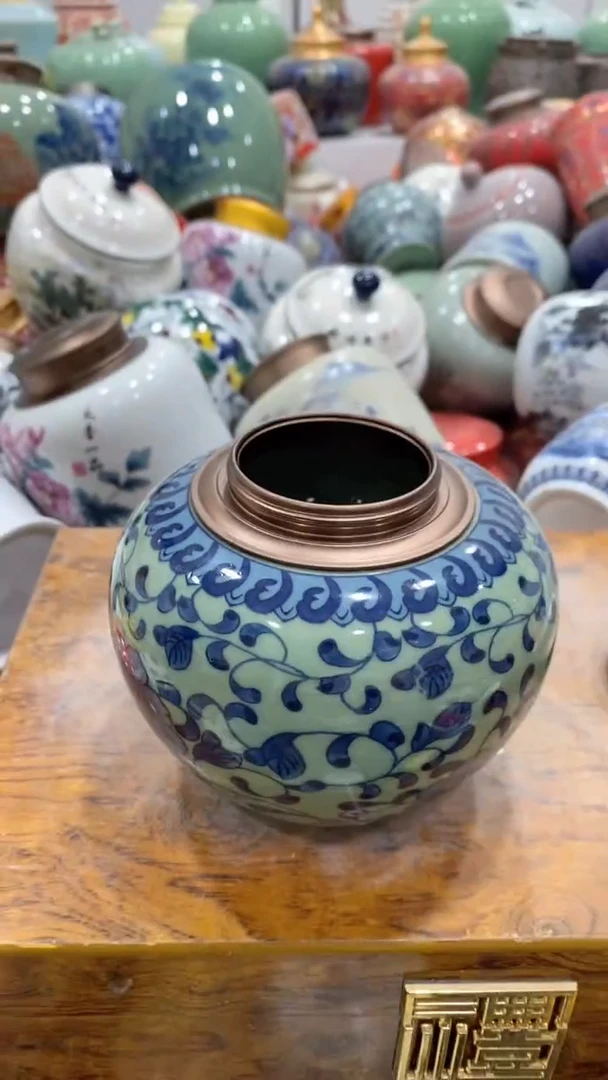 摆件茶叶罐密封罐储存罐