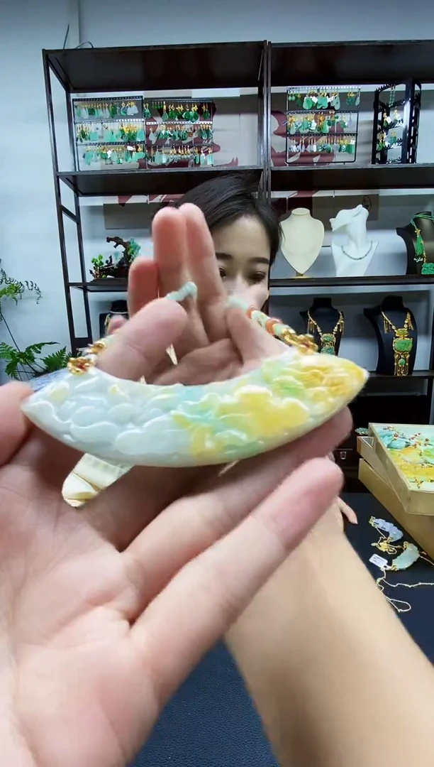 颈饰未镶嵌翡翠翡翠吊坠