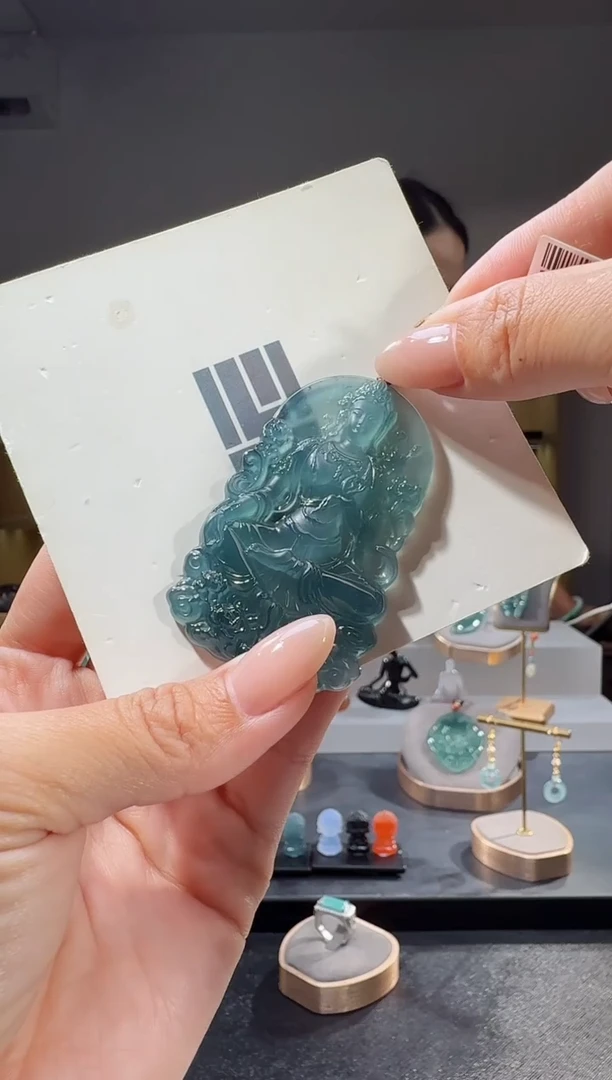 吊坠(不含链)未镶嵌翡翠度母