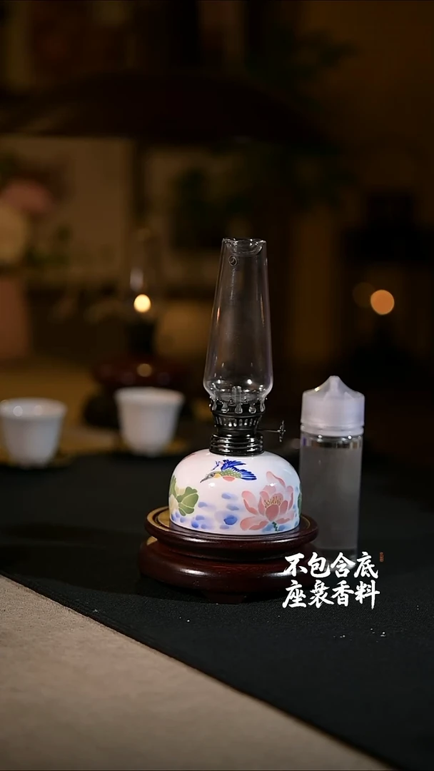 景德镇陶瓷香薰灯摆件