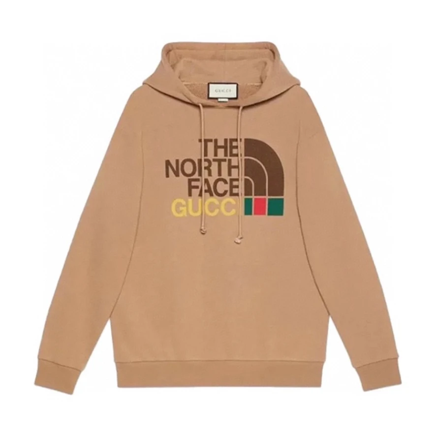 未使用 GUCCI/古驰 竞拍XS样衣 领标遗失男女同款北面联名款卫衣