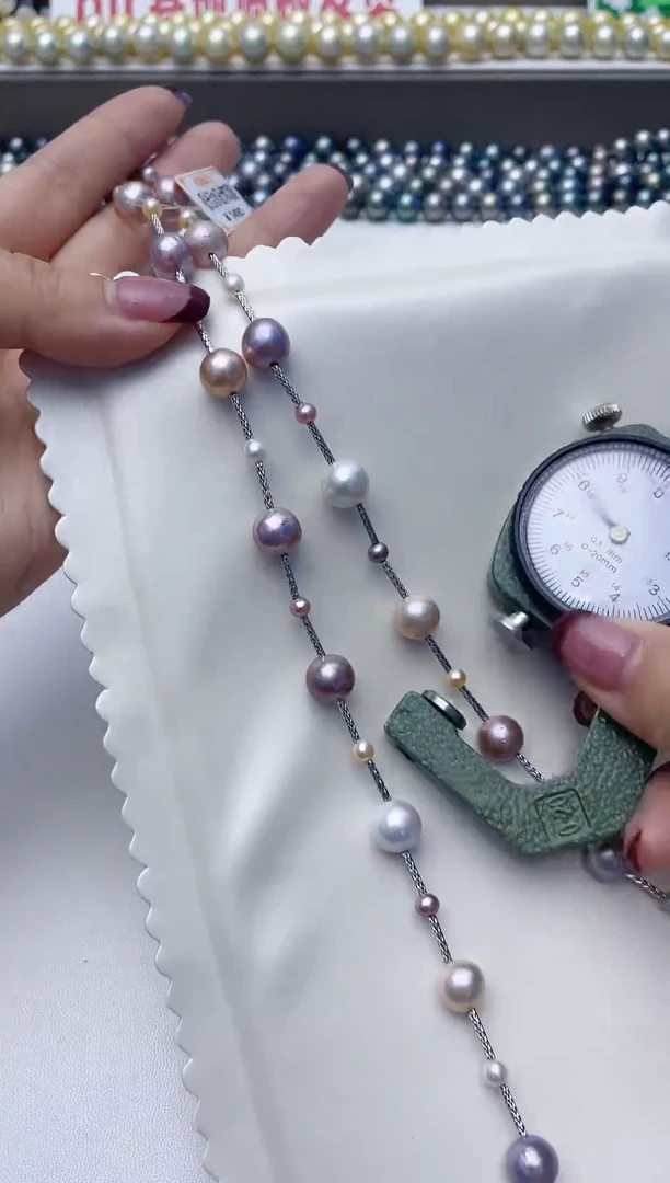 颈饰未镶嵌淡水珍珠A79